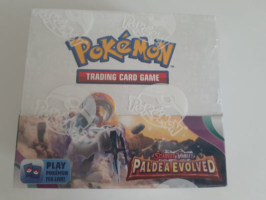 Pokemon TCG Scarlet & Violet PADLEA EVOLVED Booster Box, New & Sealed!