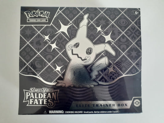 Pokemon TCG PALDEAN FATES Elite Trainer Box, New & Sealed!