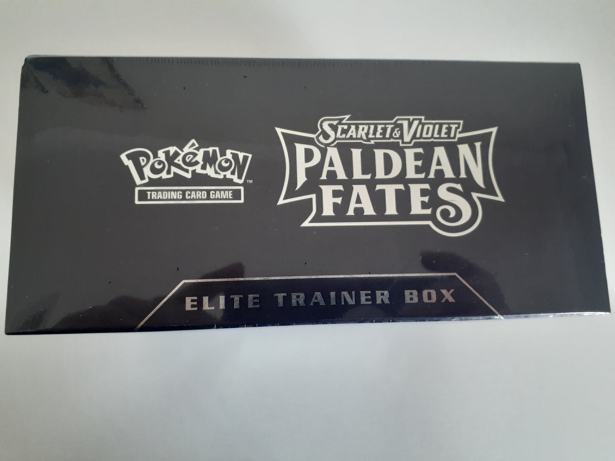 Pokemon TCG PALDEAN FATES Elite Trainer Box, New & Sealed!
